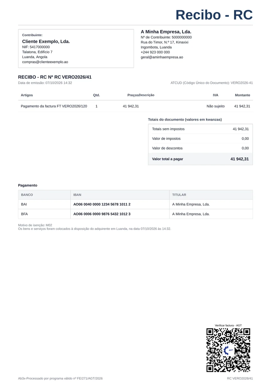 Simples - Recibo